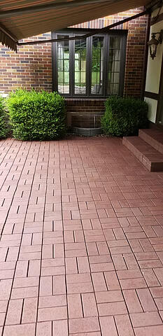 Brick Patio #1 After